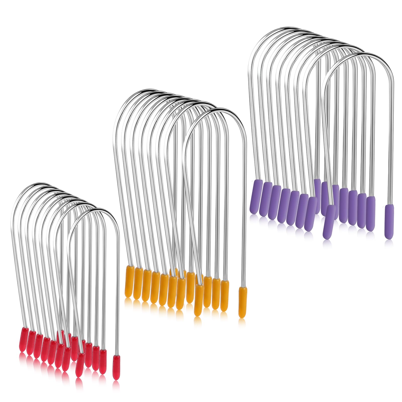 Vin Beauty Hot Curler Clips Replacement Kit, 20 Assorted Roller Clips, Travel Securing Pins Fits 1”, 1¼”,1½” Rollers for All Hair Styles