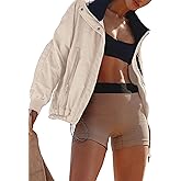 Tanming Womens Tripper Jacket Long Sleeve Fleece Lined Casual Jackets Fall Winter Coats Outwear with Pockets