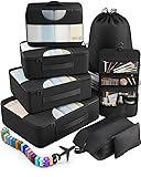 Veken 10 Set/8 Set Packing Cubes for Travel
