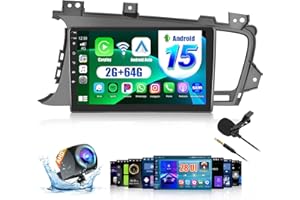 Inefala 2+64G Car Stereo for Kia Optima K5 2011-2013 Android 13 Carplay, 9 Inch Touchscreen, Compatible with Android Auto AHD