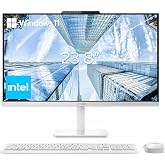 Lenovo 24" FHD All-in-One Desktop Computer for Home &amp; Office, Intel Processor, 16GB RAM, 256GB PCIe SSD, HDMI, Bluetooth 5.2, Business AIO, Vent-Hear, Wireless KB &amp; Mouse, Win 11