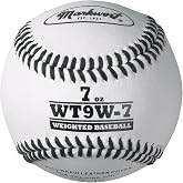 Premier Pitching Leather Weighted Baseball for Pitch Training | Leather weighted baseball for catch play, throwing mechanics, arm care, and velocity training