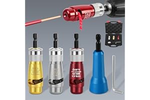 DEKORESYON Wire Stripper for Drill, 2024 Wire Stripper Tool, Upgrade Wire Stripping and Twisting Tool, Portable Aluminum Alloy Wire Stripper, Quick Cape Stripping Wire Twist Tool