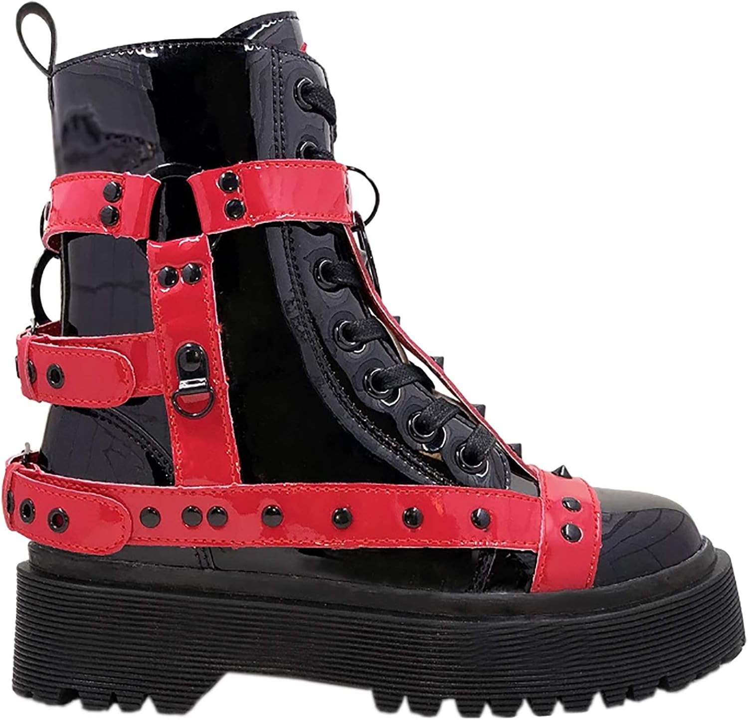 pastel platform boots