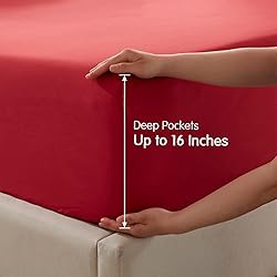 NexHome California King Size Sheet Set, Breathable