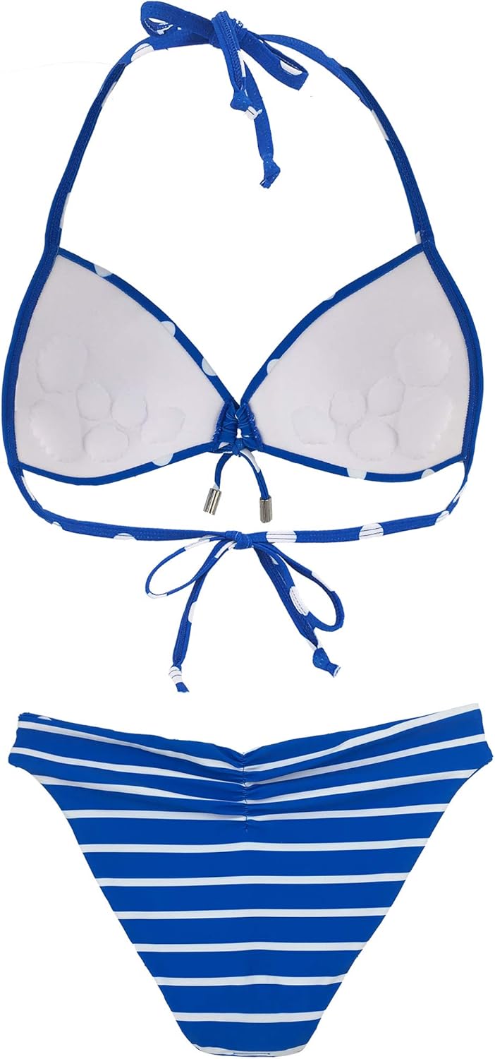 yellow polka dot bikini amazon