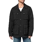 KARL LAGERFELD Men's Outerwear Trucker Quilted Jacket