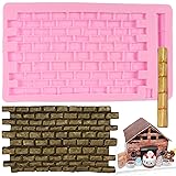 Castle Brick Wall Texture Fondant Molds Brick Wall