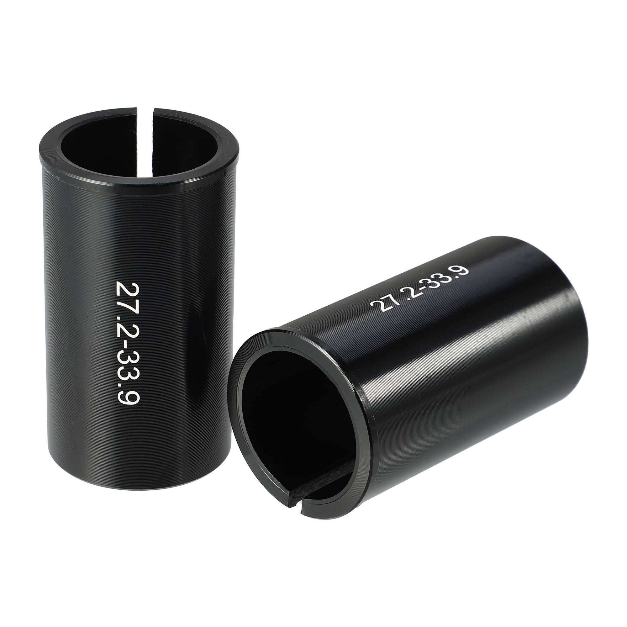 X AUTOHAUX 2 Pcs 27.2mm to 33.9mm Bike Seat Post Tube Adapter Reducing Sleeve