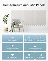 Soundsbay Self-Adhesive Acoustic Panels 12 Pack 30x30x0.9 cm High Density view 3