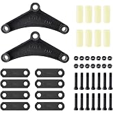 Trailer Shackle Kit Tandem Trailer Axle Shackle Kit for Double Eye Springs | 256L Shackle Straps, Fits 3.5K to 6K Axles (Up to 12,000 lbs GVWR)