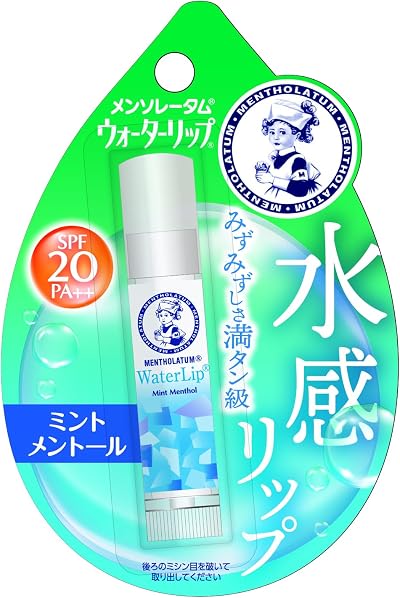 Rohto Mentholatum Water Lip Mint Menthol SPF20 PA++ Lip Balm 4.5g