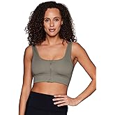 RBX Women's Yoga Gym Bra, Athletic Fashion Lounge Medium/Low Impact Sports Bra