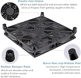 GDSTIME 4 x 120mm Cooling Fan 12V AC/DC Speed Controller for Router PC view 3