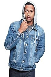 Victorious Men's Casual Layered Ripped Distressed