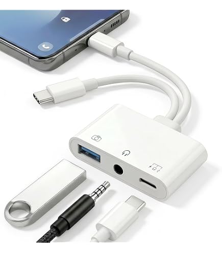 Amazon.com: Pro Headphone 60W Aux Adapter Compatible with Apple