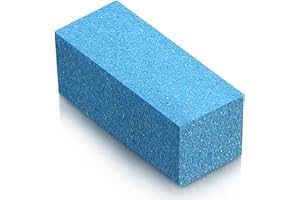 Batiyeer Soft Gummy Stone for Skis, Grinding Rubber Gummy Abrasive Block Stone, Snowboard Ski Equipment for Removing Rust and Burrs, 50 x 20 x 20 Mm, 60 Grit