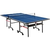 STIGA Advantage Series Indoor Ping Pong Table, Foldable Table Tennis Table - 13, 15, 18, and 25mm Tabletops - Quickplay 10 Minute Assembly - Playback Mode - Recreational- to Tournament-Level