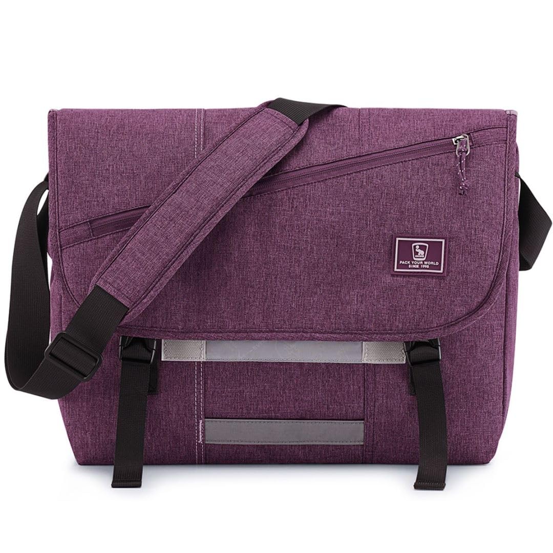 Messenger Bag for Women 14 Inch Laptop Crossbody Bags Men Casual