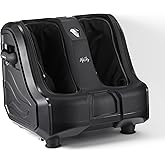 Brookstone - Shiatsu Foot and Calf Massager with Heat and Air Compression | Soothing Heat, Adjustable Settings, Easy Home Use, Portable Personal Care, Daily Wellness Routine