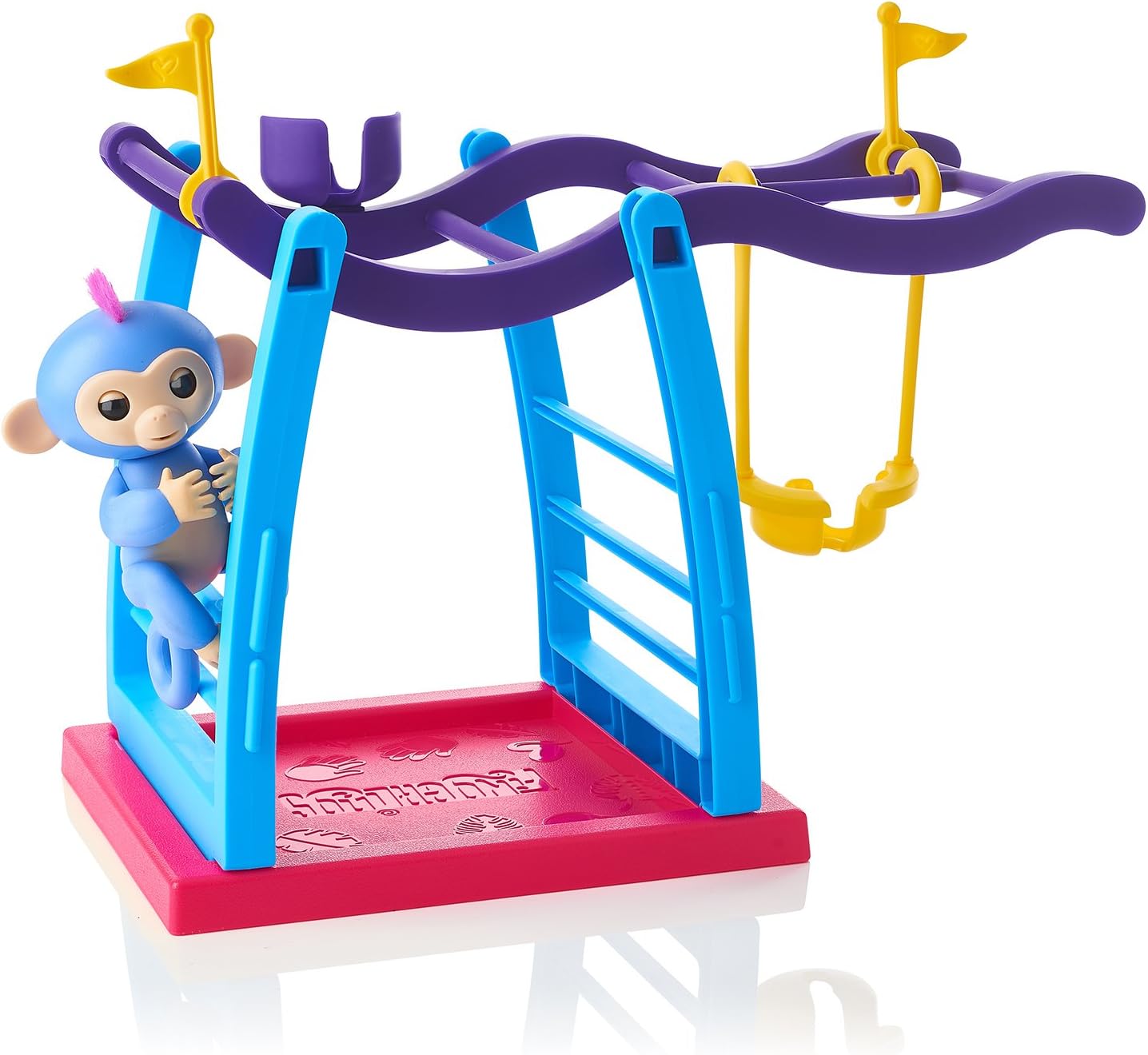 fingerlings playset with 2 monkeys