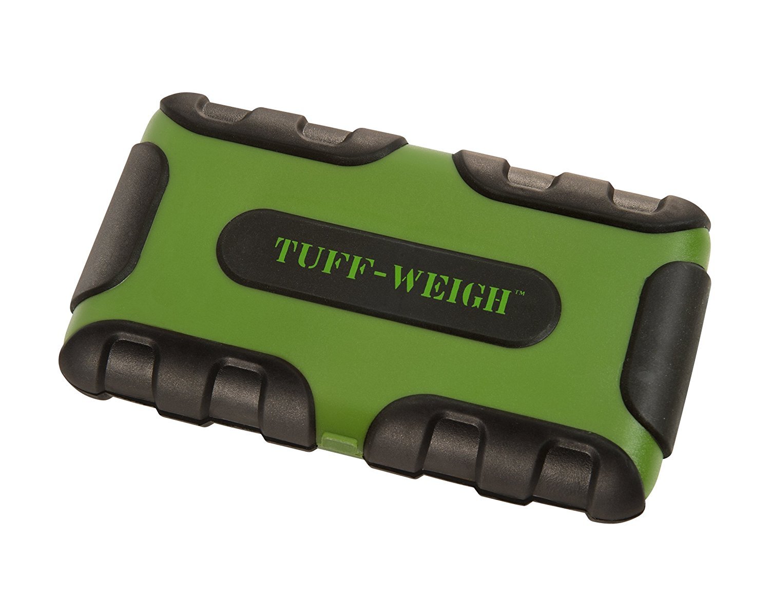 Tuff Weigh Green Scales 100g X 0.01g Rubber Grip Case Detachable Lid TUF-100