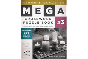 Simon & Schuster Mega Crossword Puzzle Book #3 (3) (S&S Mega Crossword Puzzles)