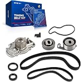 KAX Timing Belt Kit for 1990-1997 Honda Accord 2.2L, Replaces ITM187 | Fit for 1995-1997 Honda Odyssey 2.2L, 1992-1996 Prelude 2.2L S, Replaces ITM187, TS26187