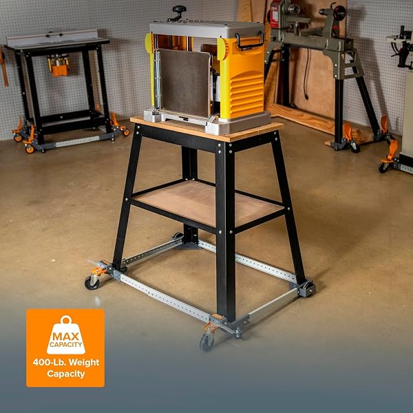 BORA ADJUSTABLE UNIVERSAL MOBILE BASE BORA PORTAMATE PM-1000. MOVE YOUR HEAVY TOOLS AND EQUIPMENT AROUND YOUR SHOP WITH EASE AND STABILITY