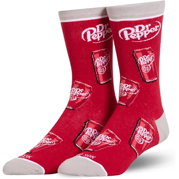 Odd Sox Pepsi & Mt. Dew Fuzzy Slippers - Officially Licensed, Non-Slip, Fun Novelty House Shoes For Adults - View #5