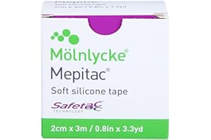 MÖLNLYCKE Mepitac 2 x 300 cm or (2cm x 3 m) Roll Non-Sterile by Mlnlycke Health Care GmbH