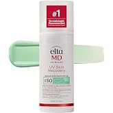 EltaMD UV Skin Recovery 100% Mineral Face Sunscreen, SPF 50 | Red Color Correcting, Safe For Rosacea and Post-Procedure Skin, No White Cast, Zinc Oxide, Dermatologist Recommended
