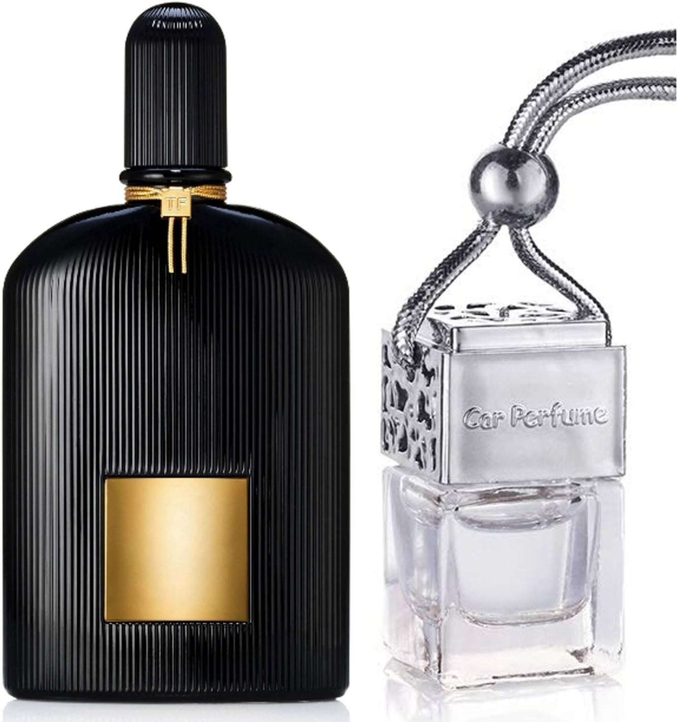 Designer Home/Car Air Freshener Oil Reed Diffuser Scent Fragrance Aftershave Perfume For Him Inspired By T Ford Black Orchid 8ml Silver Chrome Lid Bottle