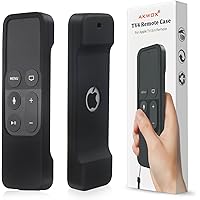Remote Case for Apple Tv 4th / 5th /4K Generation, Akwox Light Weight [Anti Slip] Shock Proof Silicone Remote Cover Case with