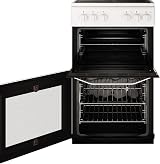 Hotpoint 50cm Double Cavity Electric Cooker White HD5V92KCW view 2