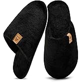 ANLUKE Slippers for Women Plush Memory Foam House Slippers Closed Toe Shoes with Non-Slip Sole Cozy Warm Fuzzy Home Shoes