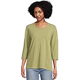 Mod-O-Doc Womens 3/4 Sleeve Crew Neck Favorite Tee
