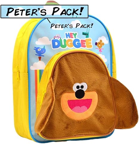 hey duggee backpack pink