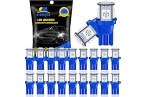 EverBright T10 194 Led Bulb 168 912 W5W 2825 LED Bulb for Car Interior Lights Dome Map Light Trunk Door Light Dashboard Bulb 