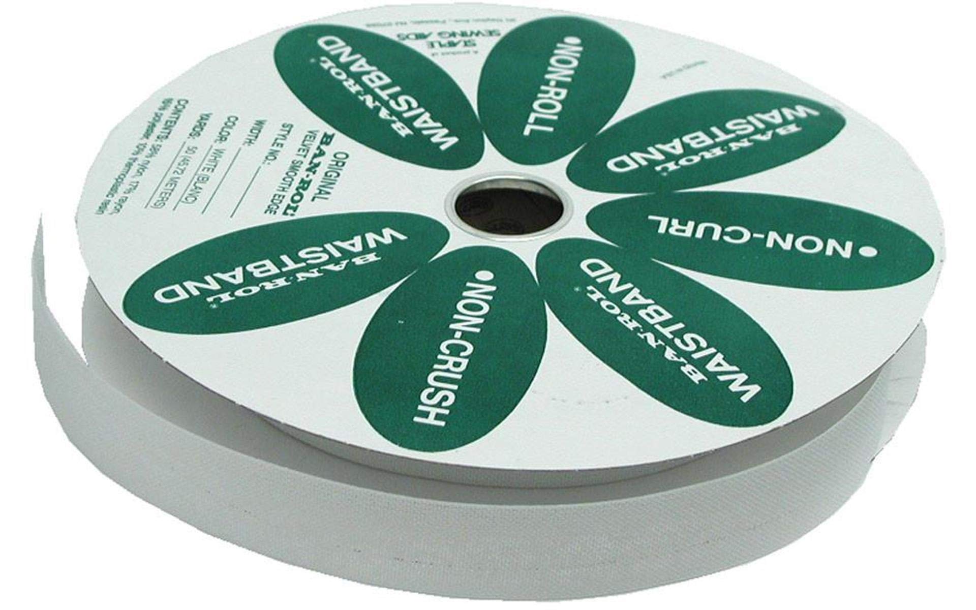 Staple Waistband interfacing, White