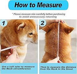 Supet Dog Cone Collar Adjustable After