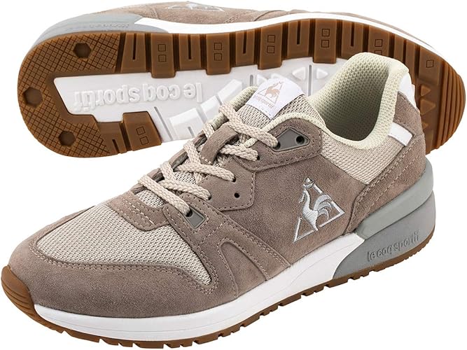 Amazon ルコック スポルティフ Le Coq Sportif ブローニュ Sd スニーカー Boulogne Sd グレージュ Ql1pjc14gg スニーカー