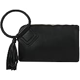 Womens Clutch Purse Wristlet Wallet Evening w/Hand Strap Casual Formal Vegan Leather - Metro Muse