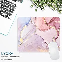 iDonzon Square Mouse Pad with Coaster, Soft Cute