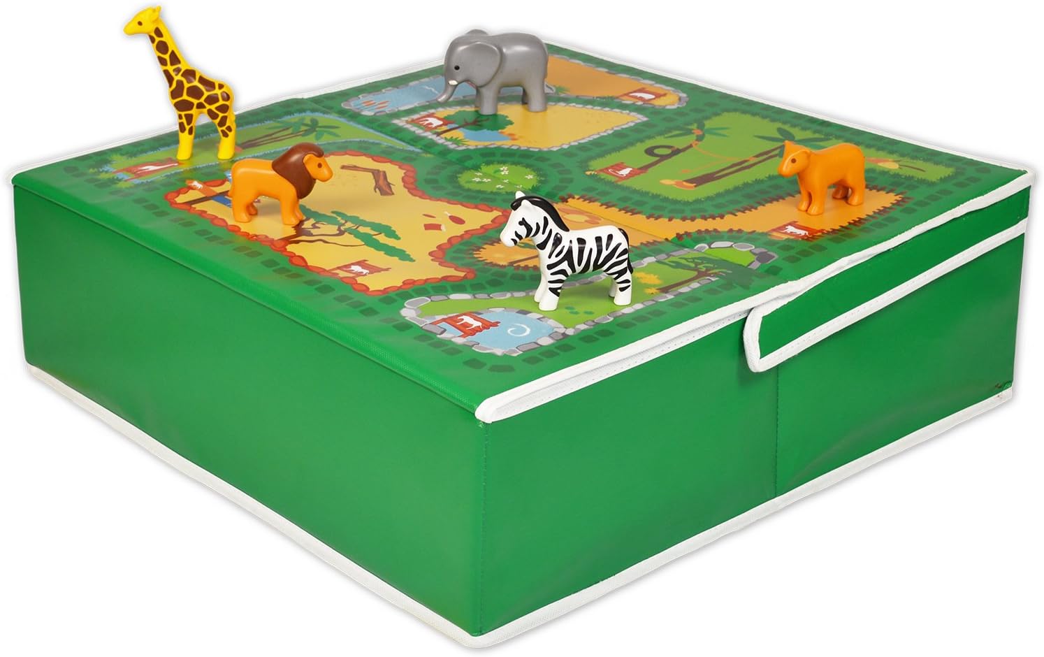 Fun2GivePop-It-Up Zoo Table with Toy Storage Playhouse