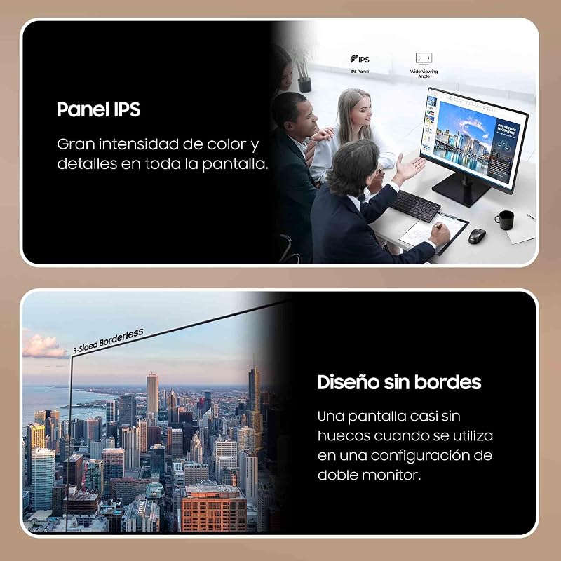 Monitor Essential S3 S30GD Full HD 24" con 100Hz y Modo Eye Saver