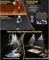 Fadcaer BBQ Grill Light 360 Flexible Gooseneck LED Magnetic Base Outdoor Camping view 7