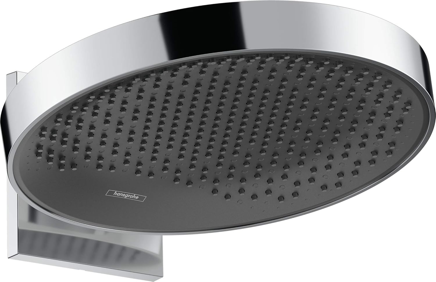 hansgrohe 26230000 Rainfinity Overhead Shower 360, 1 Spray with wall