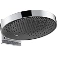 Hansgrohe 26230000 Shelf 50 cm Rainfinity Overhead Shower 360, 1 Spray, 36 cm head with wall connector, Chrome