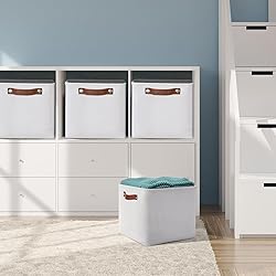 Pulnimus Cube Storage Bins for Organization - Large
